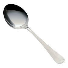 QUEEN ANNE SERVING SPOON